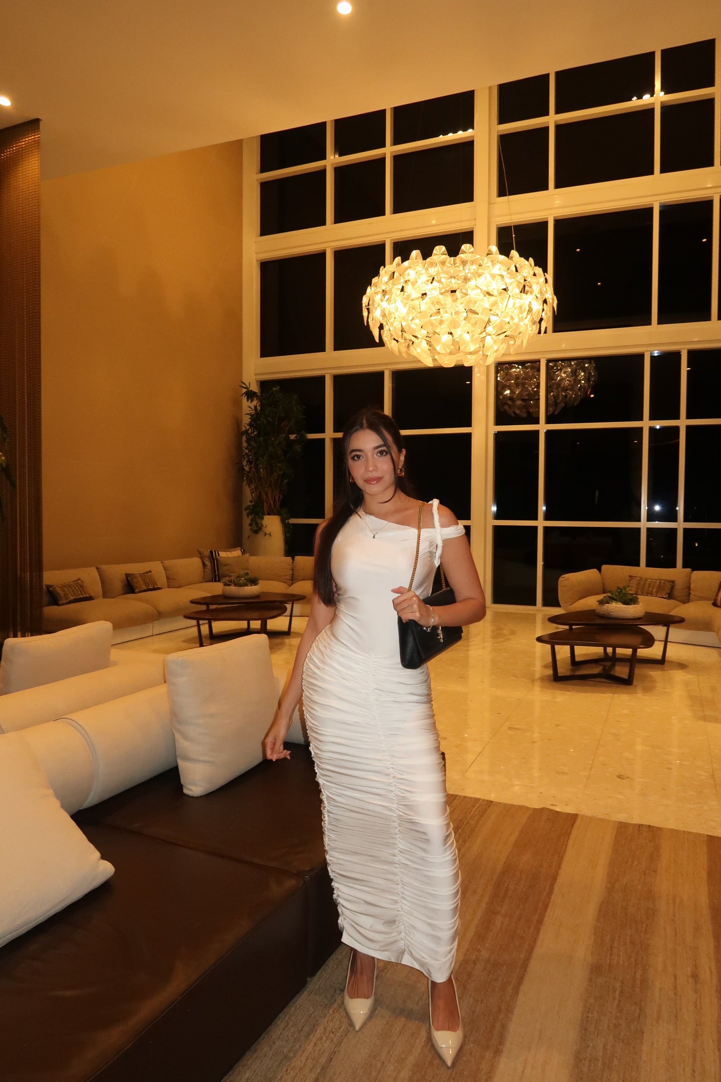 Escape dress / White