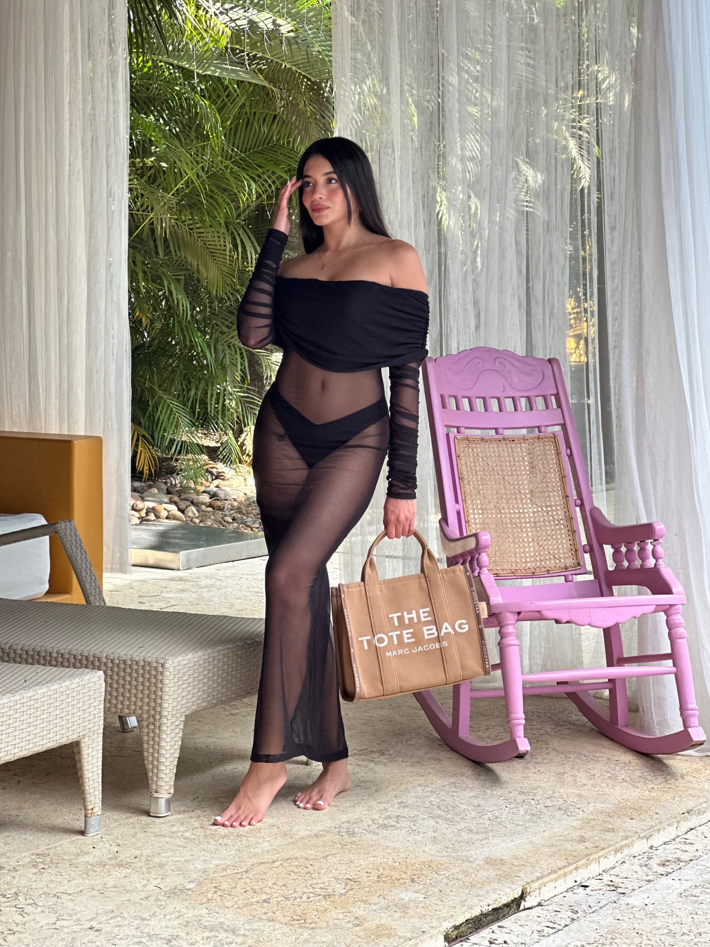 Vestido Malha Resort