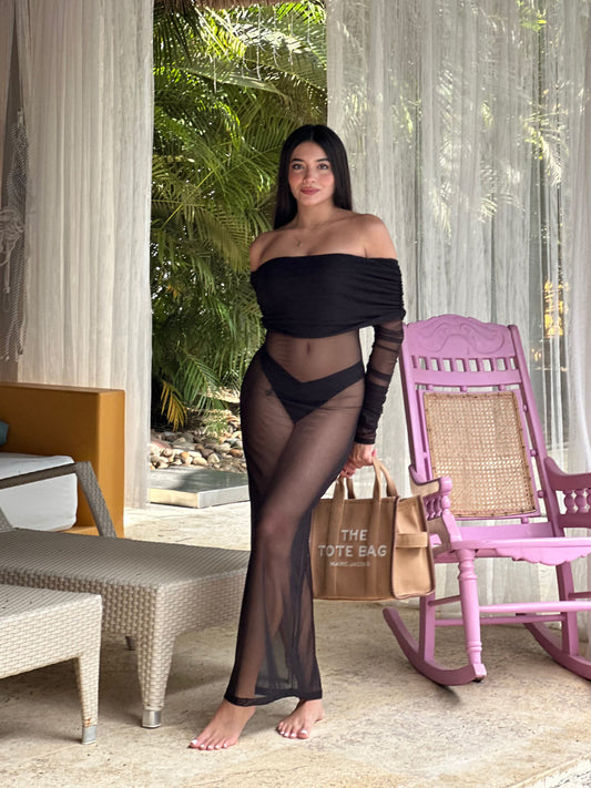 Vestido Malha Resort