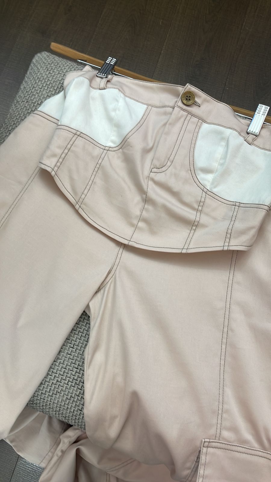 Conjunto jeans não jeans