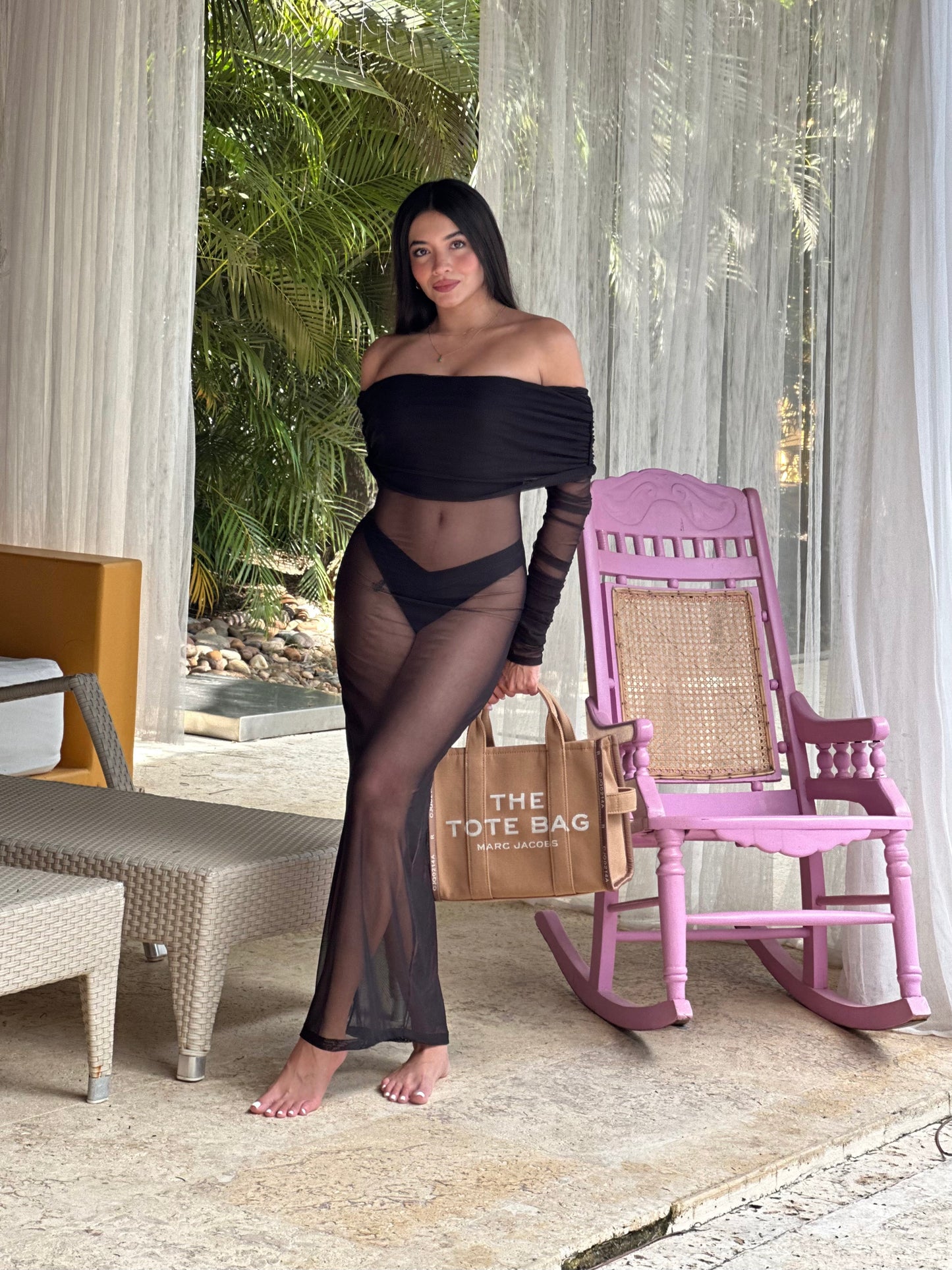 Vestido Malha Resort