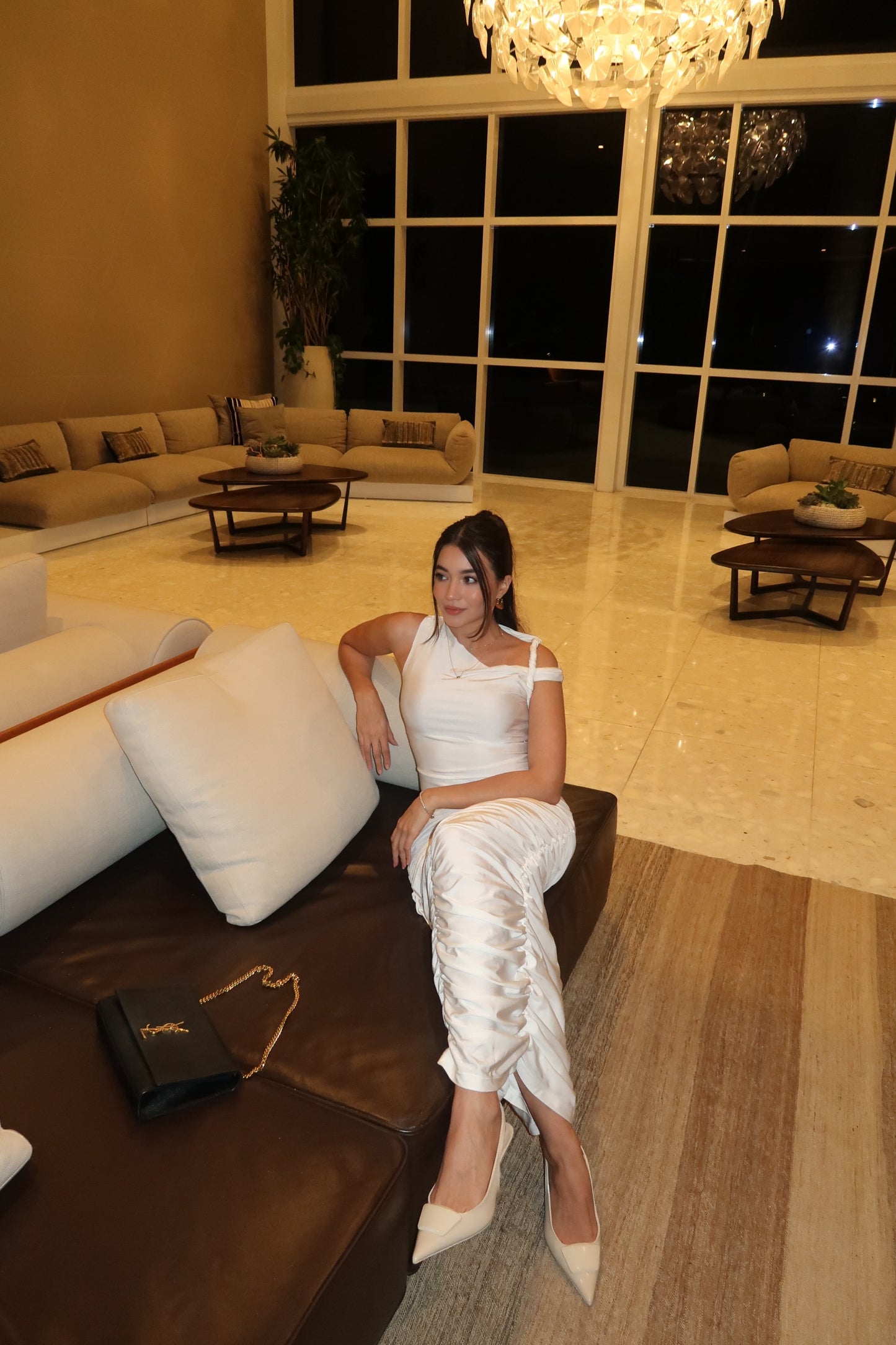 Escape dress / White