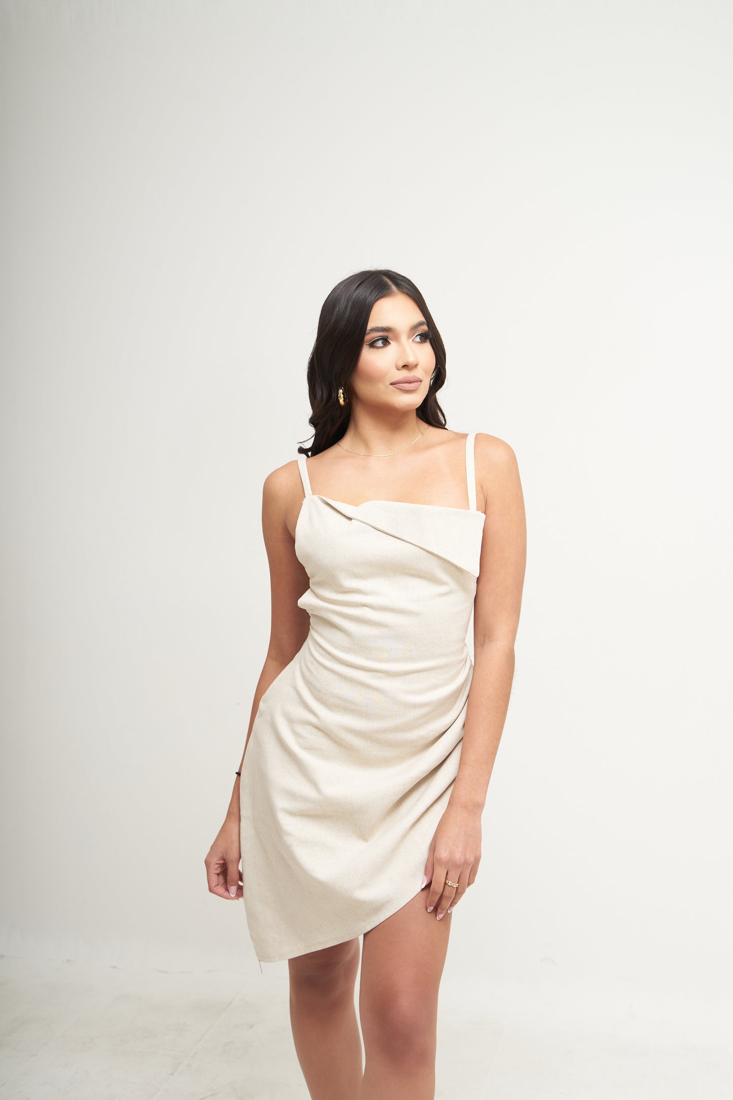 Vestido de linho Helena