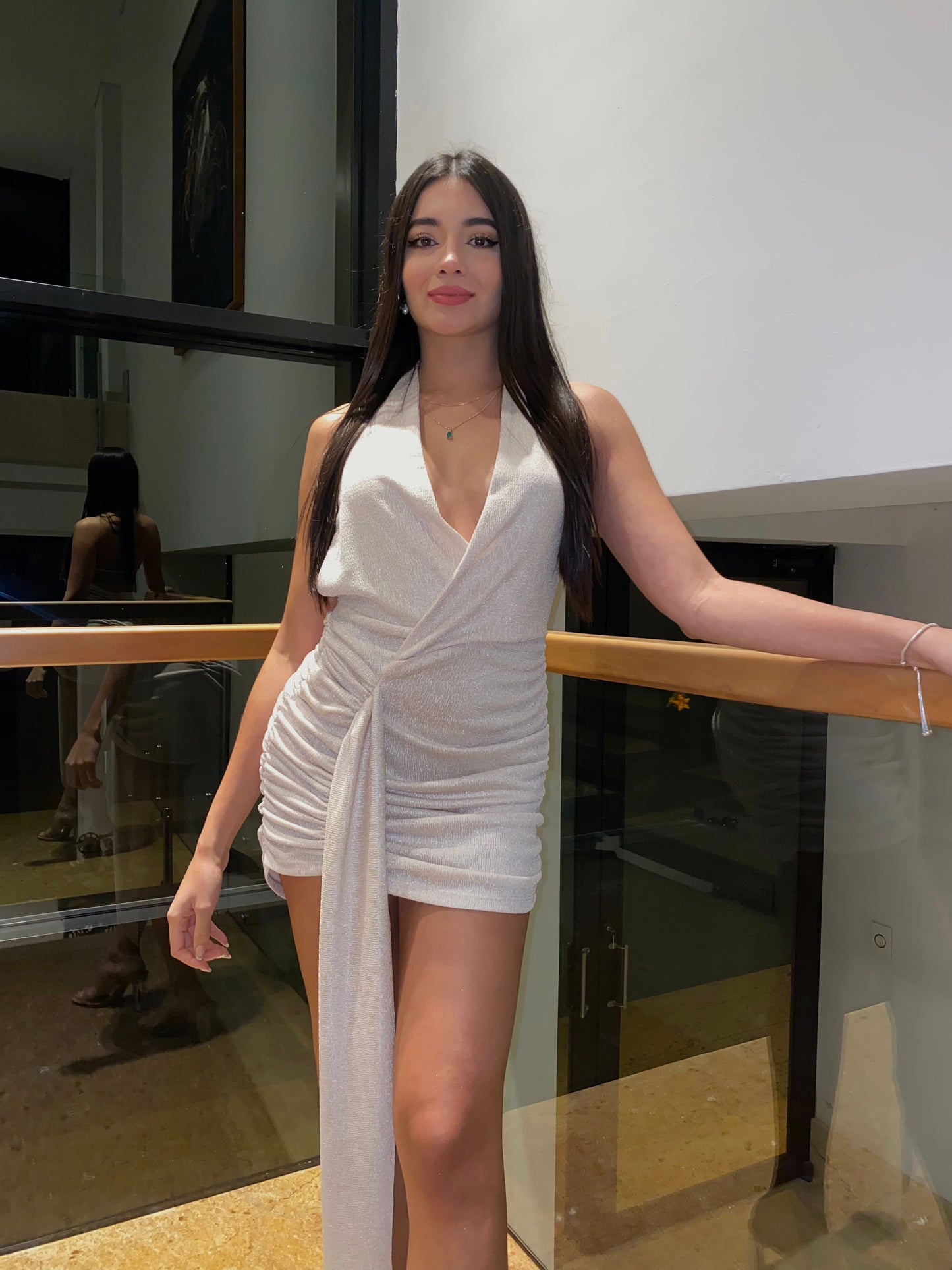 Vestido brilhante