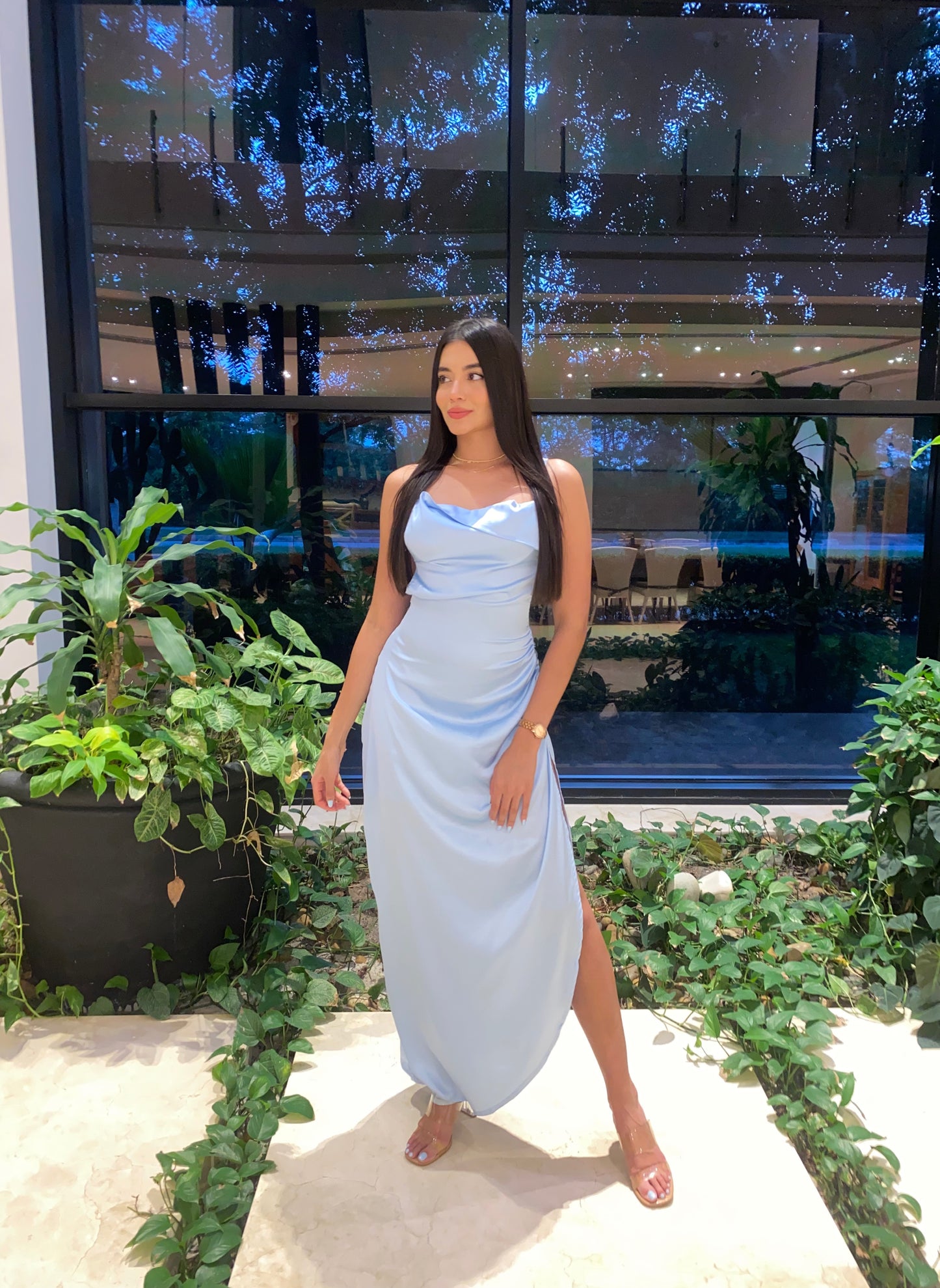 Vestido edição seda